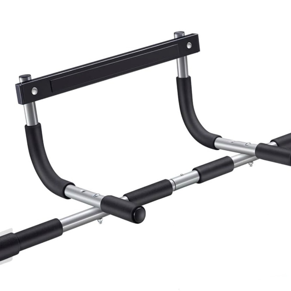 Black and Silver Pull-Up Bar